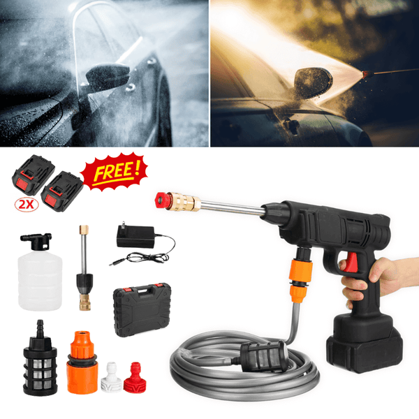 Cordless High Pressure Washer (+2 FREE Batteries)