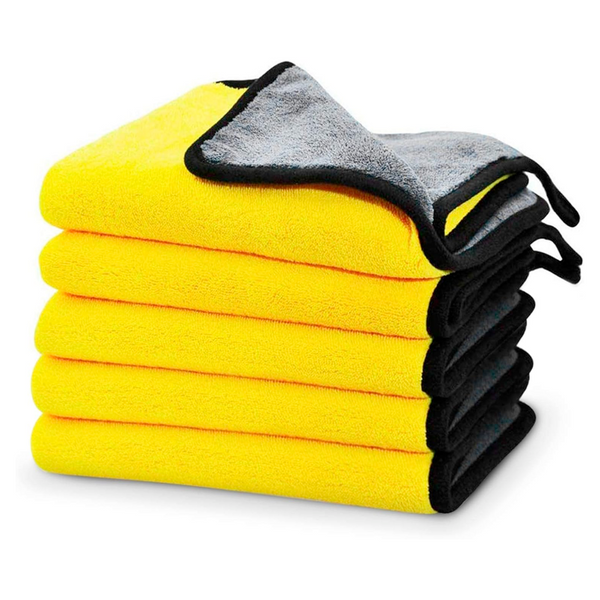 5x Microfiber Soft Car Cleaning Cloth