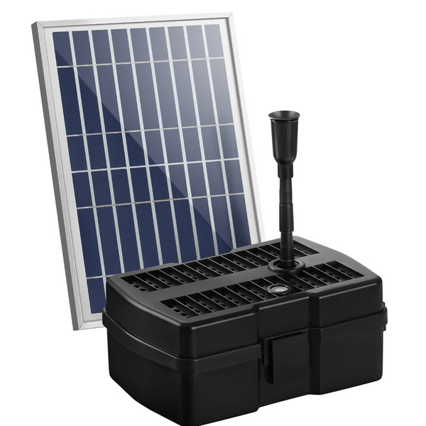 Gardeon Solar Pond Pump with Filter Box - 5FT Water Fountain Pump