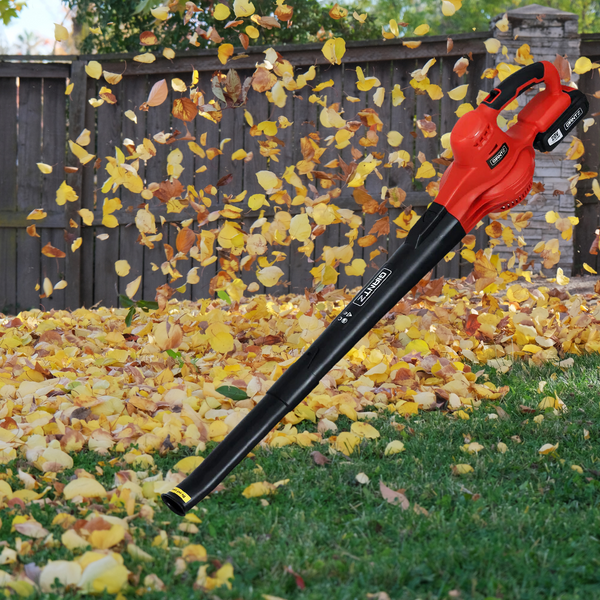 Giantz 20V Cordless Leaf Blower - Garden Lithium Battery Electric Nozzles, 2-Speed