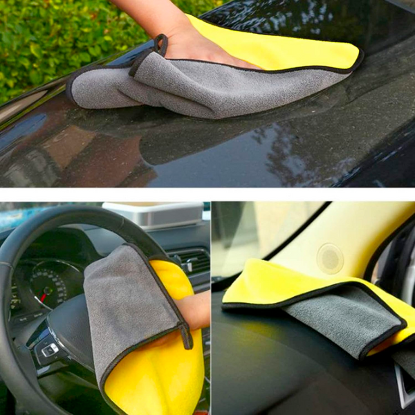 5x Microfiber Soft Car Cleaning Cloth