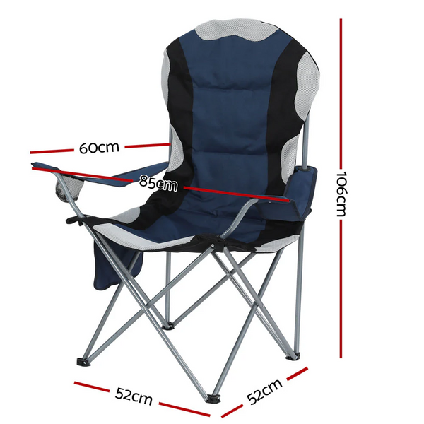 Weisshorn Camping Folding Chair | Portable Outdoor Hiking Fishing Picnic