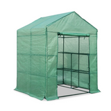 Greenfingers Walk-In Greenhouse 1.4x1.55x2M Tunnel Plant Garden Shed with 8 Shelves