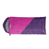 Weisshorn Kids Sleeping Bag | Single 172cm Thermal Camping Hiking Pink