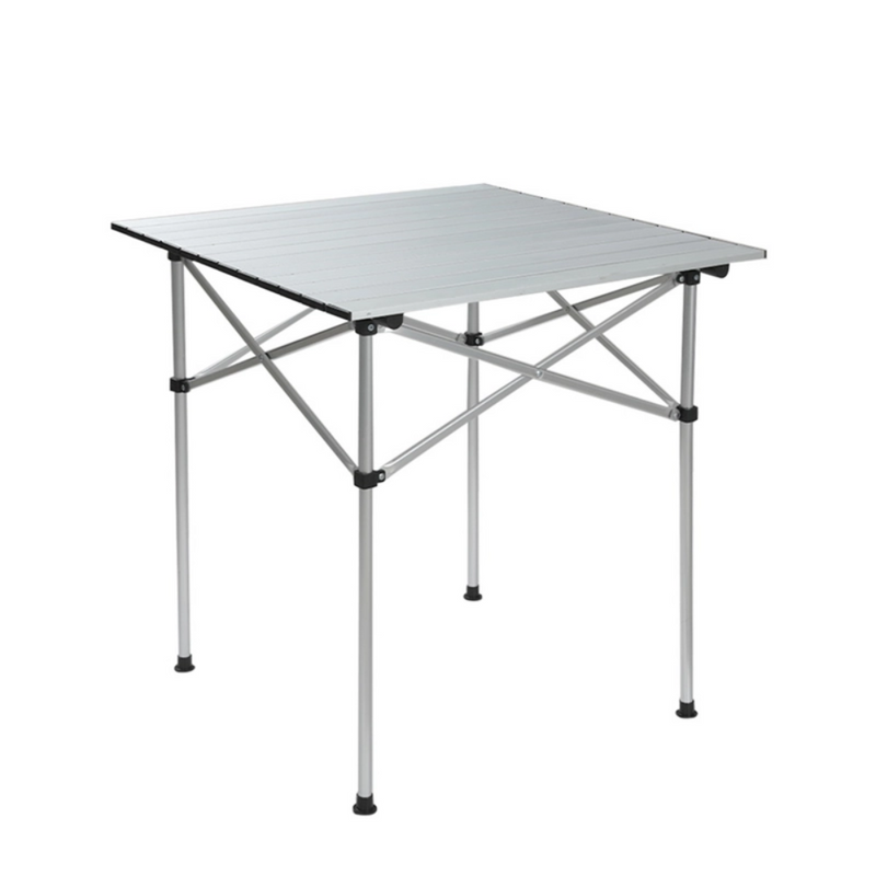 Weisshorn Folding Camping Table | 70CM Roll Up Outdoor Picnic BBQ Aluminium Desk