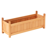 Greenfingers Wooden Raised Garden Bed 90x30x33cm Planter Box