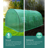 Greenfingers Walk-In Greenhouse 4x3x2M Tunnel Plant Garden Shed Dome