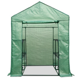 Greenfingers Walk-In Greenhouse 1.4x1.55x2M Tunnel Plant Garden Shed with 8 Shelves