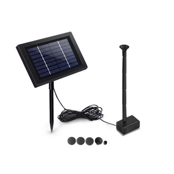 Gardeon Solar Pond Pump 4FT - Eco-Friendly Fountain with Brushless DC Pump & Polycrystalline Solar Panels