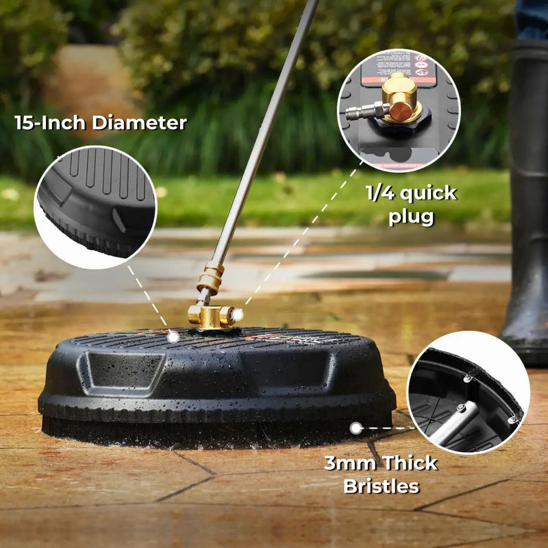 15-Inch Surface Pressure Washer Head 🏡