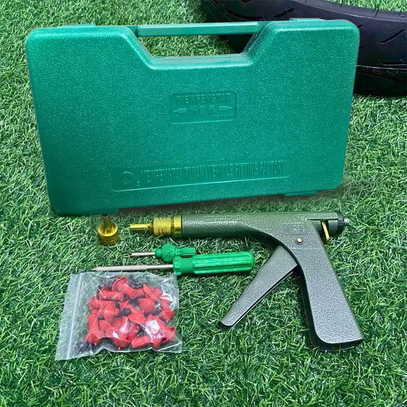 Portable DIY Tubeless Tyre Repair Kit (+ FREE Storage box)