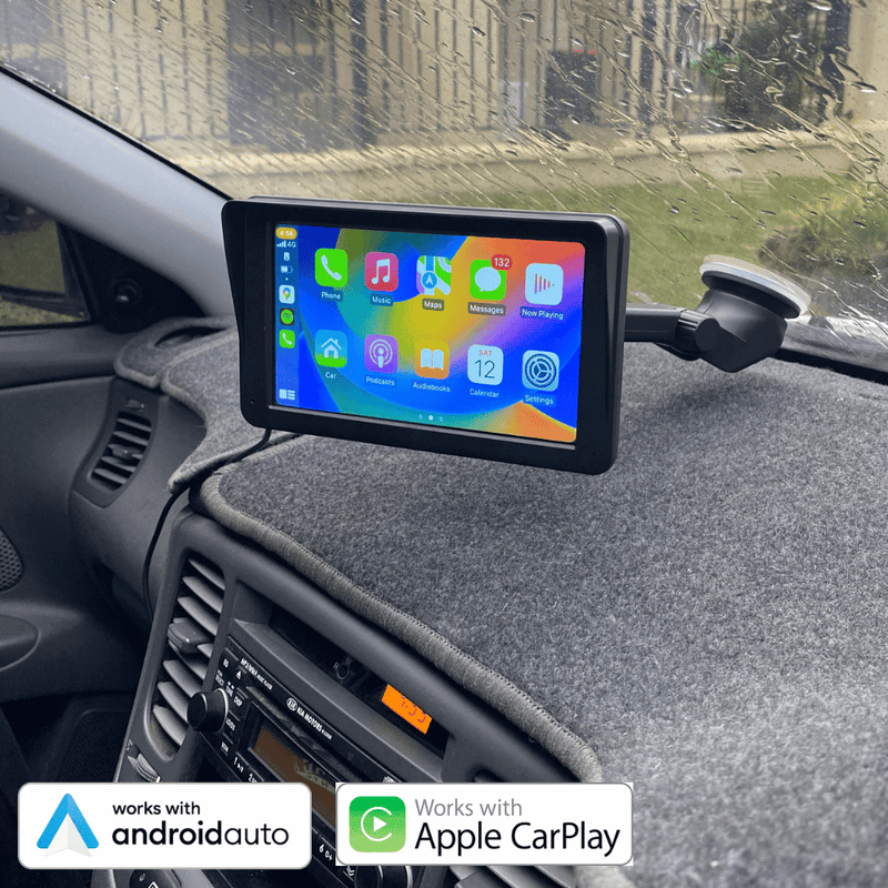 Universal Touchscreen Car Display | Apple CarPlay & Android Auto