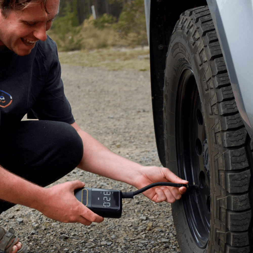 Portable Electric Tyre Inflator Pro™️ | Battery Air Compressor 🚘