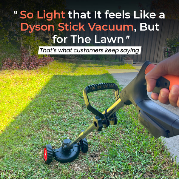 The Lawn Helper: 3-in-1 Cordless Mower, Trimmer & Edger