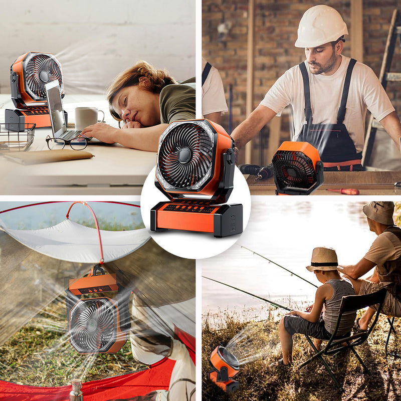 3-In-1 Multi-Use Portable Fan⚡