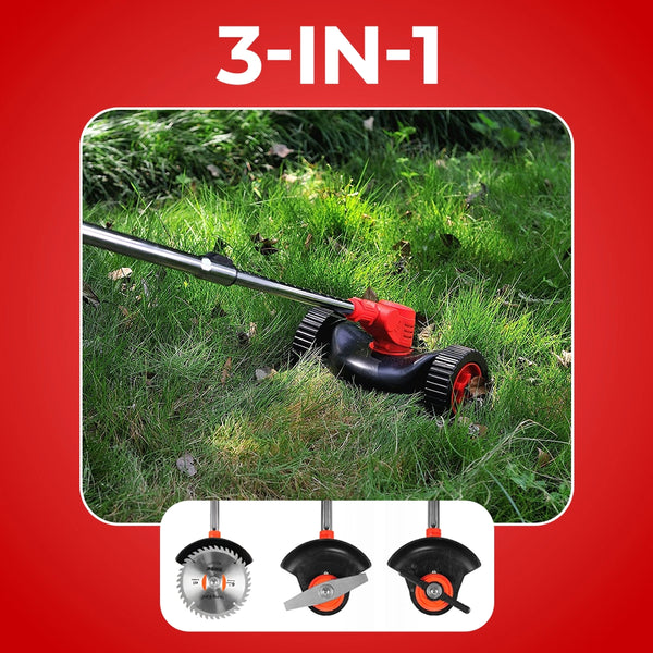 3-in-1 Cordless Electric Grass Lawn Mower 🏡