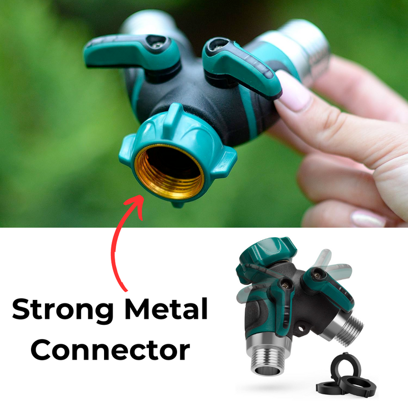 2-Way Durable Hose Splitter