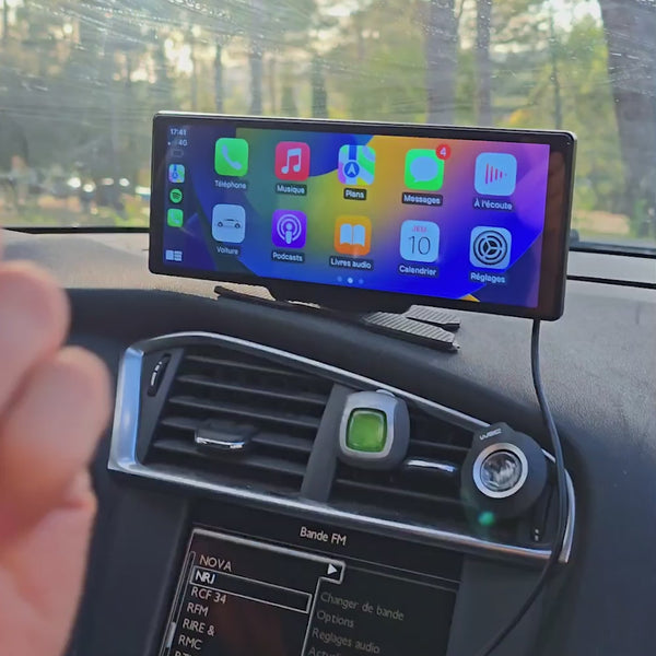 10-Inch Wireless Apple CarPlay & Android Auto Touchscreen Car Display (2025 Model)
