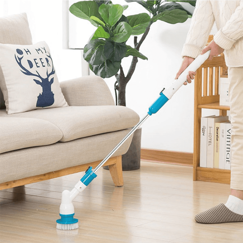 Cordless Spin Power Scrubber | Multi-Purpose Cleaning Brush 🧹
