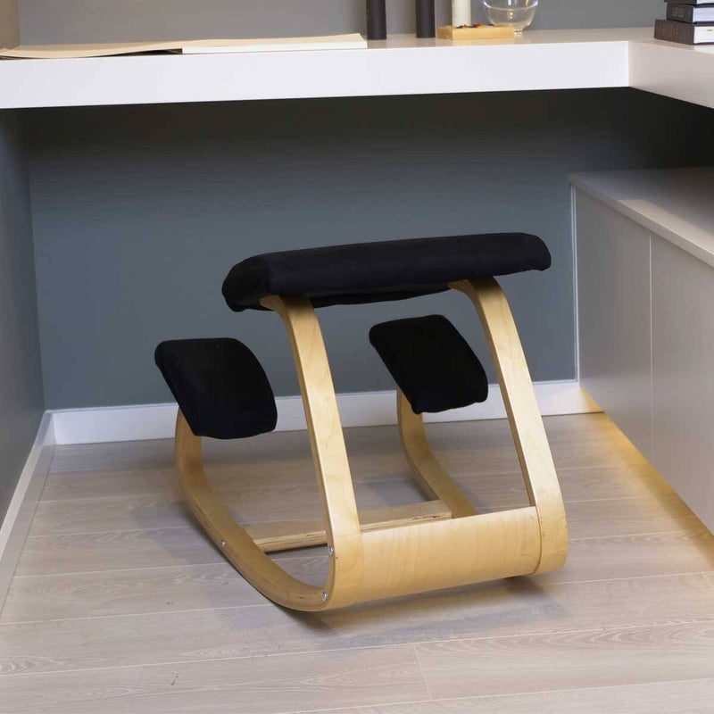 Pain-Free Wooden Kneeling Chair