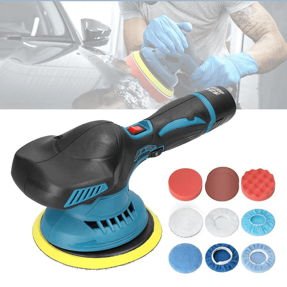 Cordless Electric Car Polisher Kit (+ 2 FREE Batteries) 🚗