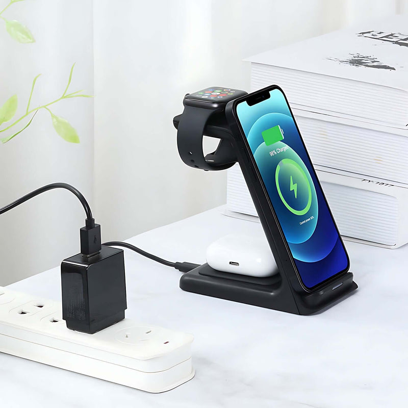 3-In-1 Wireless Charger (Apple & Android) 🔋